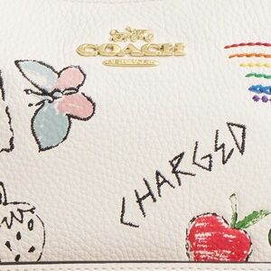 Teri Shoulder Bag With Sketch Print